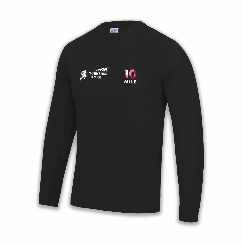 Yorkshire 10 Mile Technical Long Sleeve T-Shirt